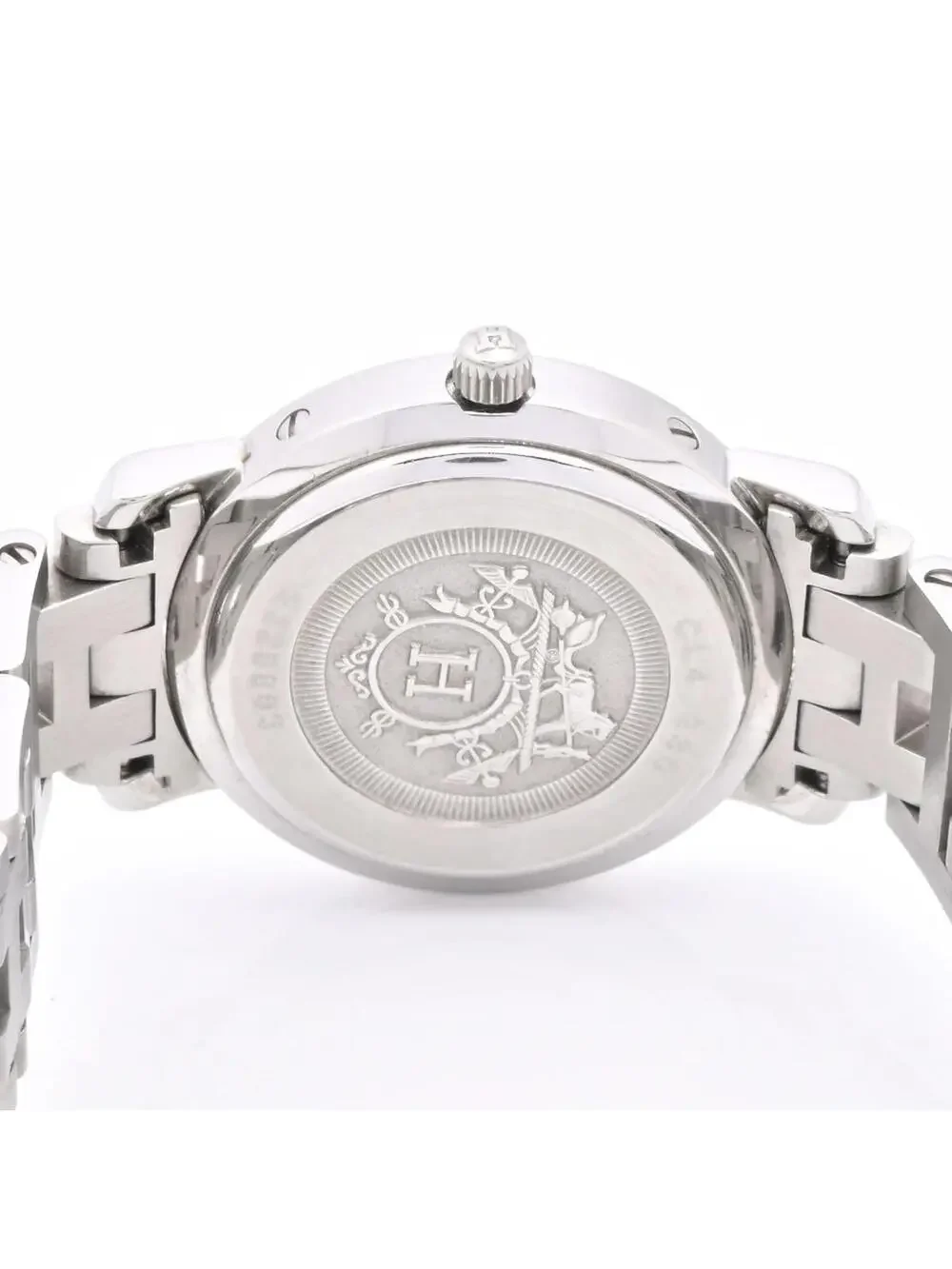 Hermes Clipper Nacre 2****** Silver #284859H19B